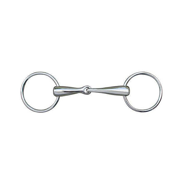 HKM Loose ring snaffle 18 mm stainless steel bit