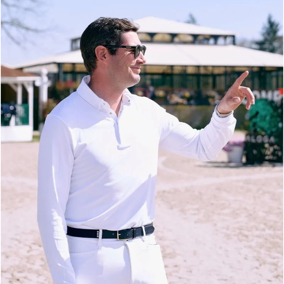 Dada Sport SS25 Vitali - Long-sleeved competition equestrian polo