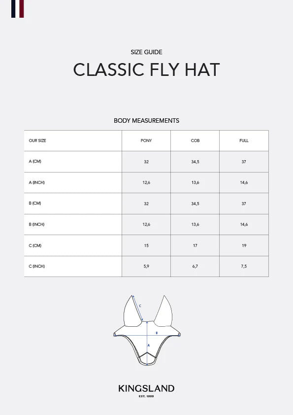 Kingsland AW25 Maxine Mesh Fly Hat