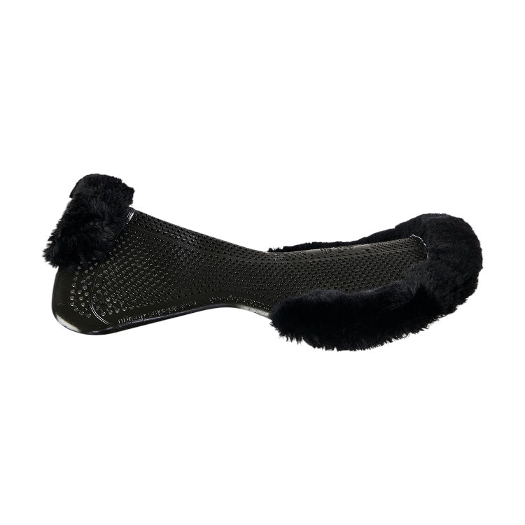 Acavallo Gel NS Flat with Classic Design and 1/2 Cut-Out Sheepskin