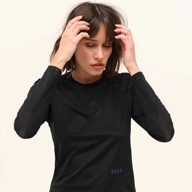 Dada Sport Jazz - Micro Perforated Long-Sleeve T-Shirt