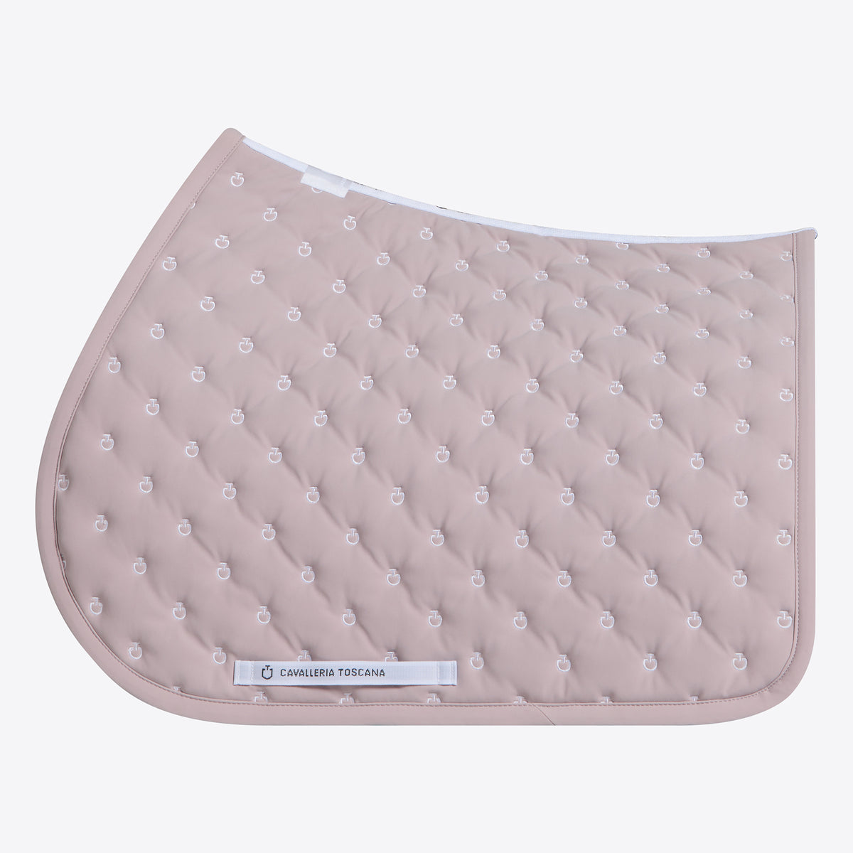 Cavalleria Toscana Jumping Saddle Pad with Quilted Design and Micro Logo