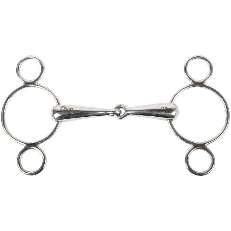 Harry’s Horse Dutch Gag Jointed Mouthpiece 2 Rings 21mm