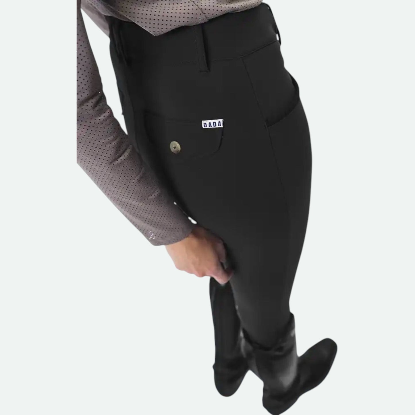 Dada Sport SS25 Giovani Grip Riding Pants Black