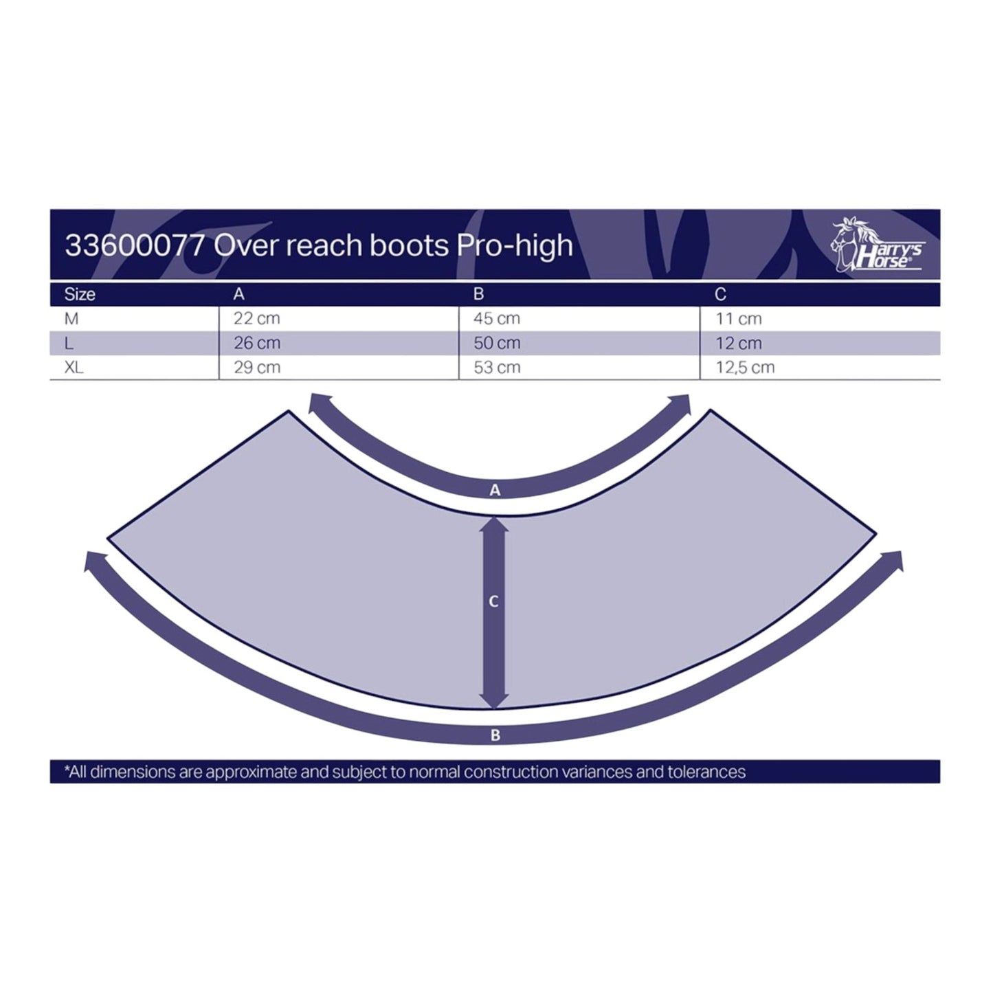 Harry's Horse Over-reach boots Pro-high