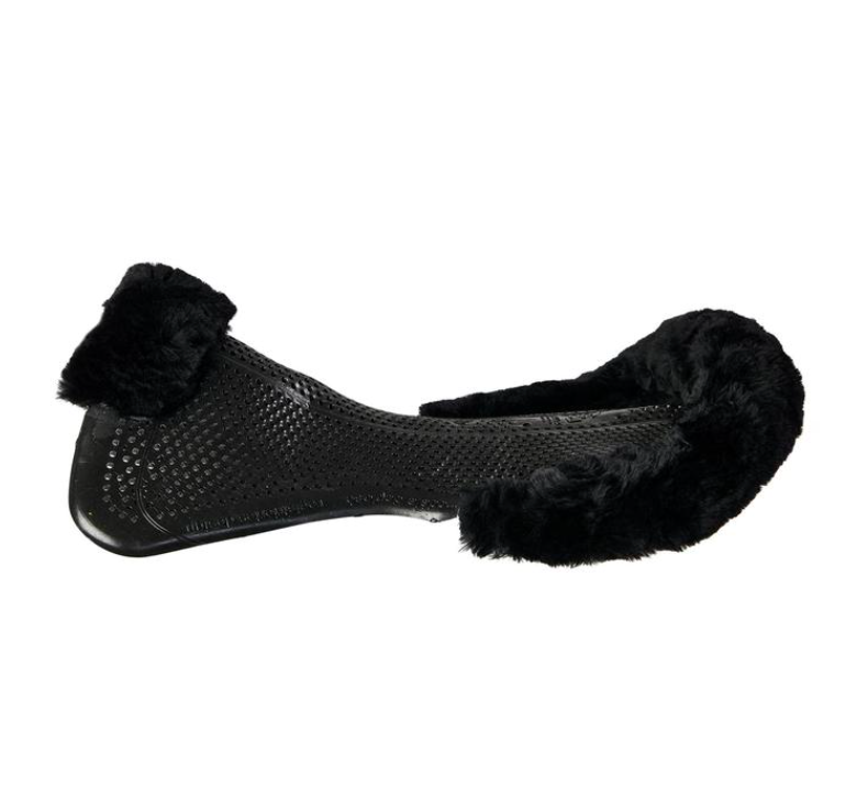 Acavallo Classic gel pad with cut out sheepskin