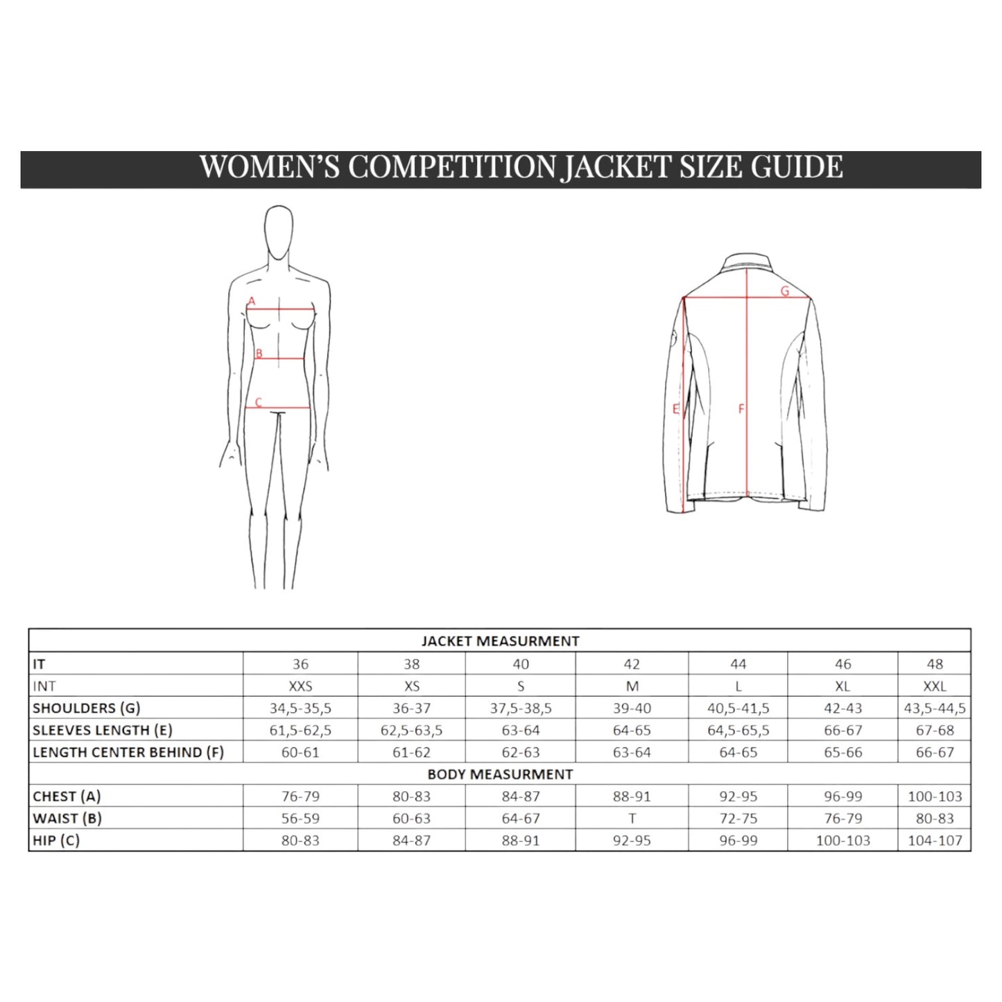 Vestrum SS25 Valencia Women's competition jacket in perforated fabric