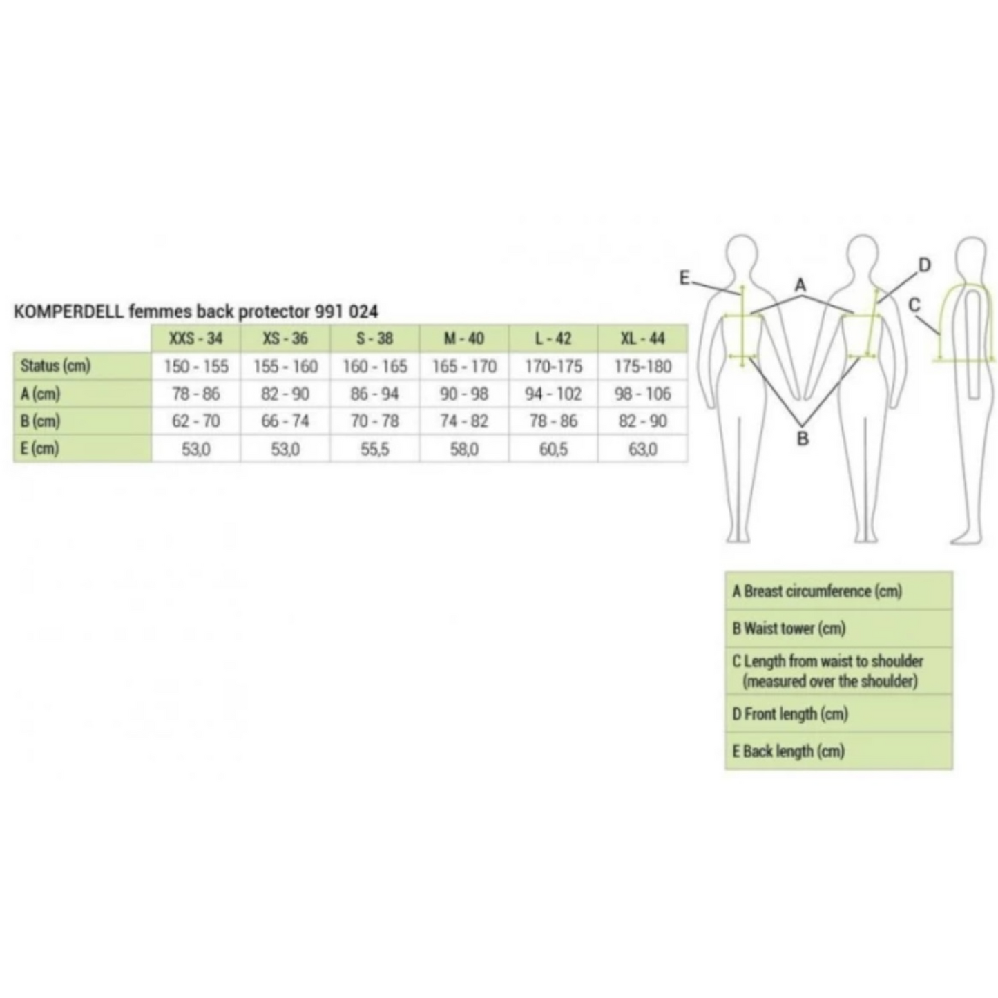 Komperdell Ballistic Flex Fit Slim for Women