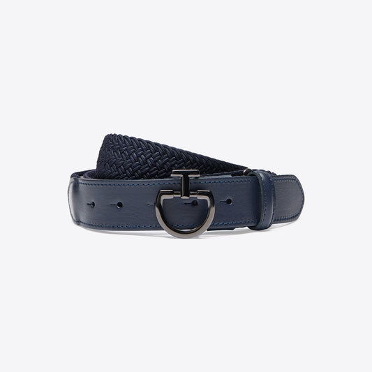 Cavalleria Toscana Men's Woven Fabric Belt CIN043