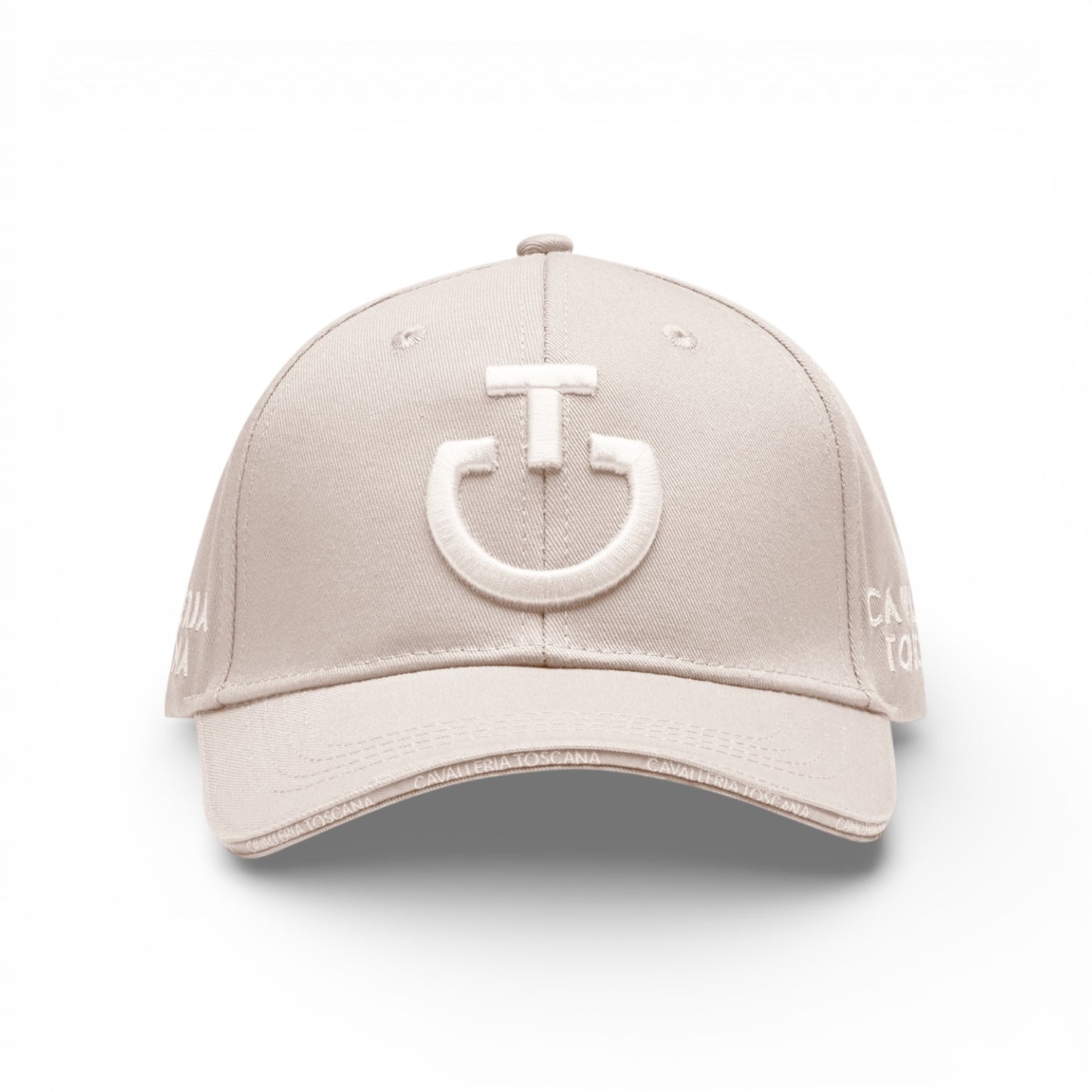 Cavalleria Toscana Cotton baseball cap with an embroidered logo