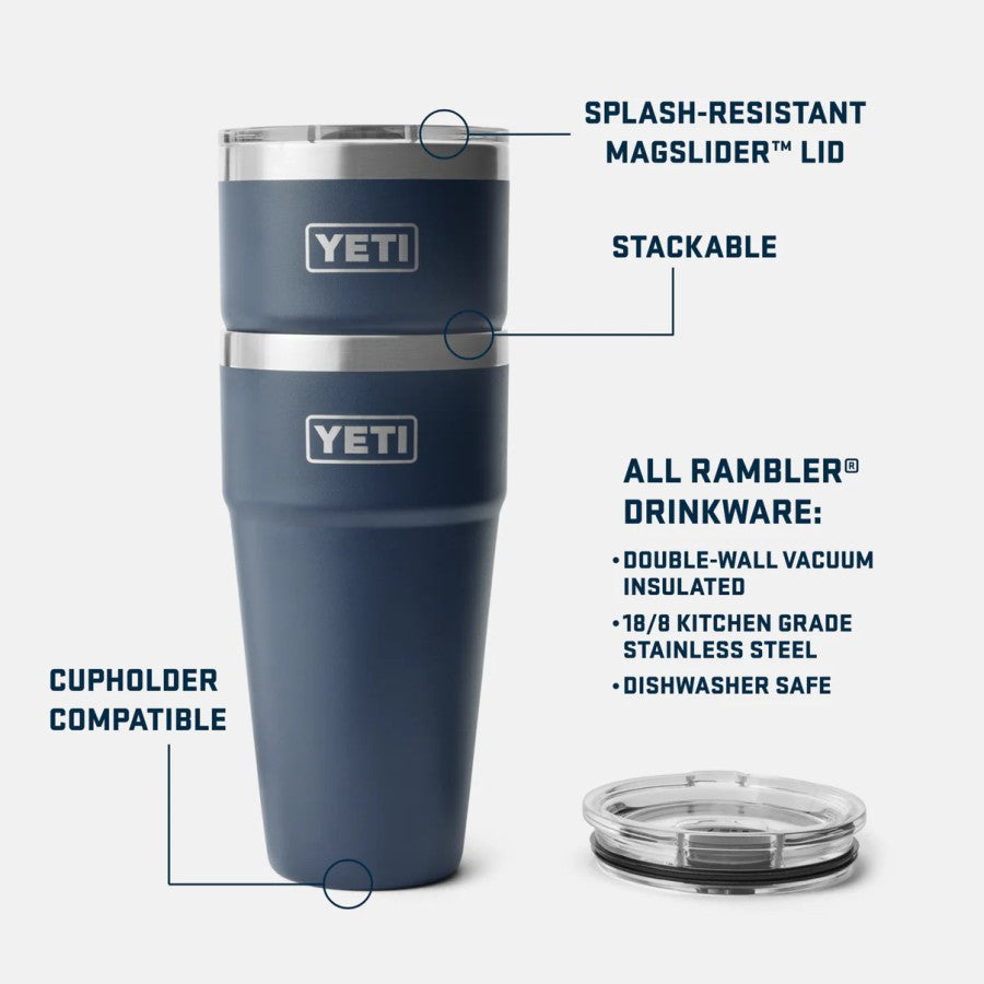 YETI RAMBLER® 30 OZ (887 ML) STACKABLE CUP