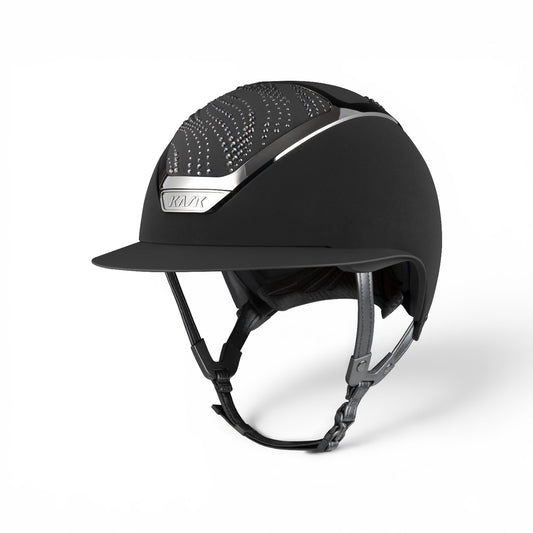 Star Lady Chrome Black with FLOW Swarovski Crystals Graphite Mix