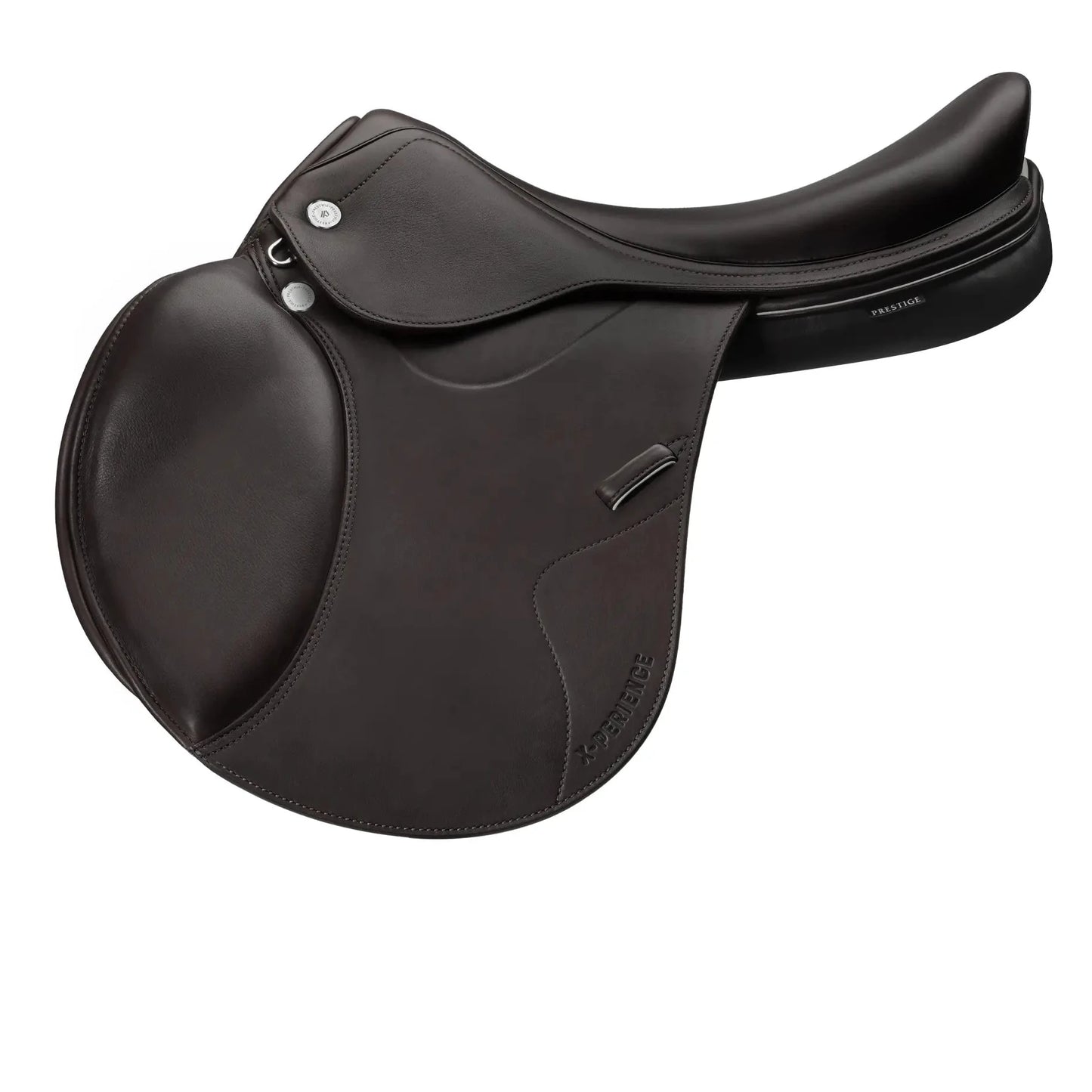 Prestige Italia Jumping Saddle X-Perience MD Lux Tobacco