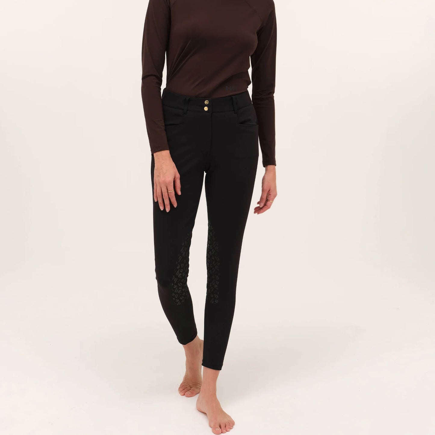 Dada Sport SS26 Sagaro - 80’s Riding Breeches Black