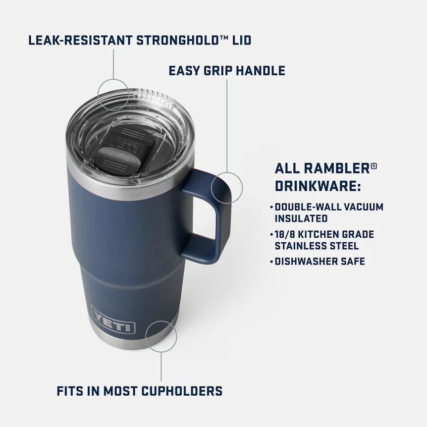 YETI RAMBLER® 20 OZ (591 ML) TRAVEL MUG