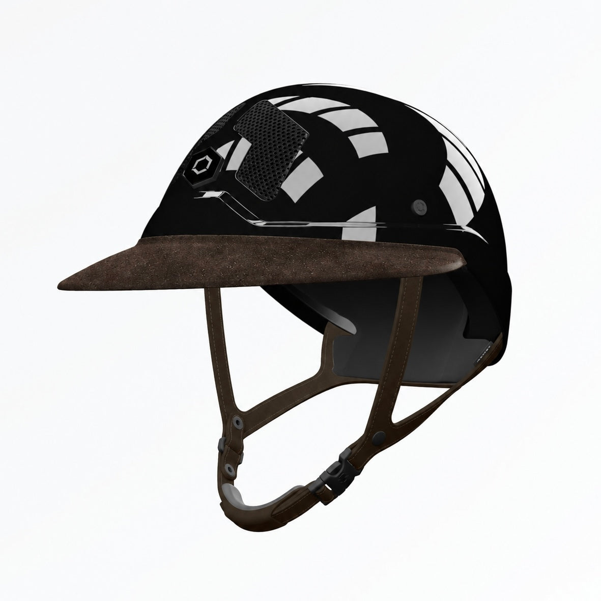 Flex-on Armet Star Riding Helmet with Velvet Visor