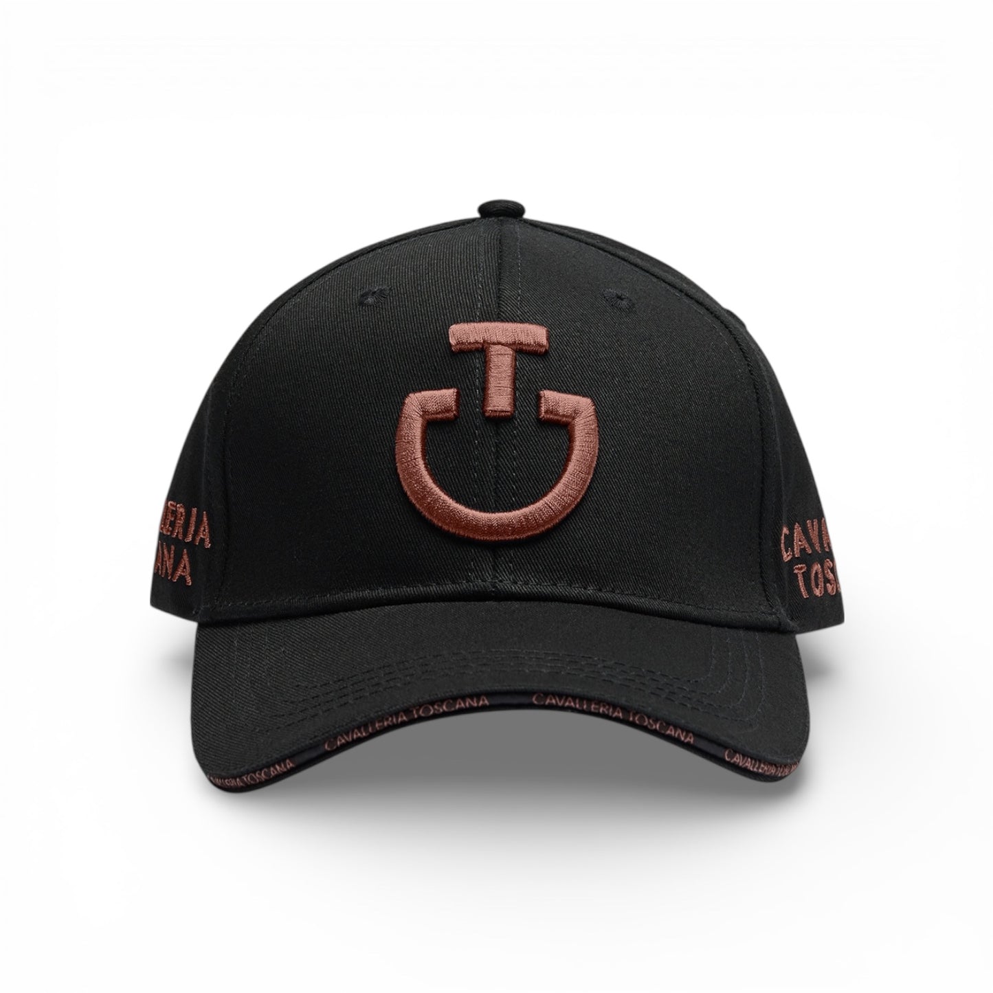 Cavalleria Toscana Cotton baseball cap with an embroidered logo