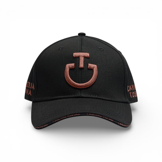 Cavalleria Toscana Cotton baseball cap with an embroidered logo