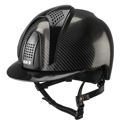 KEP Carbon Helmet ELight Shine / 3 Metal Inserts Black