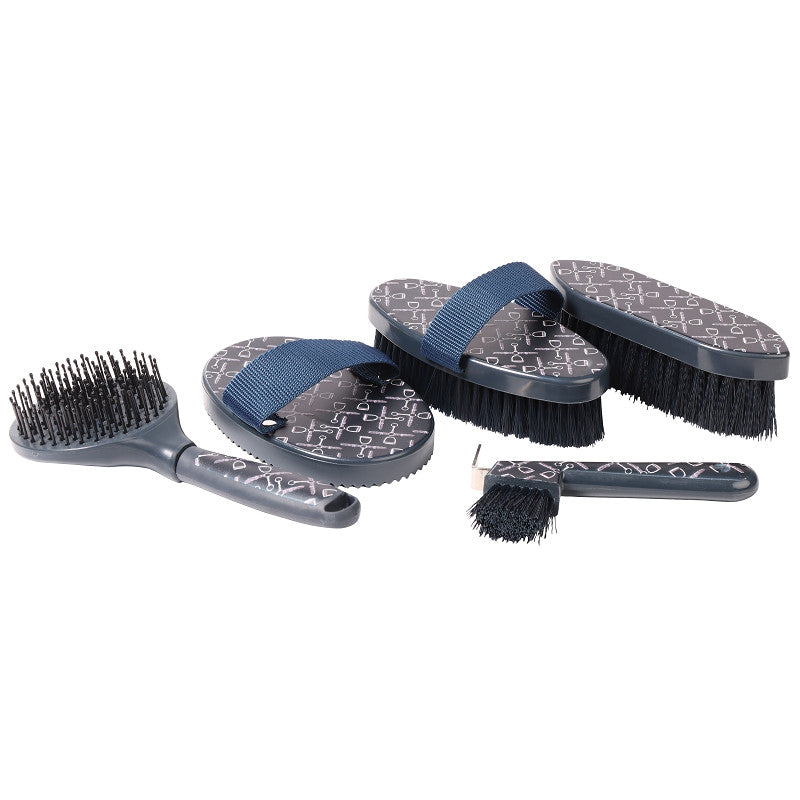 Harry’s Horse Brush Set Indigo