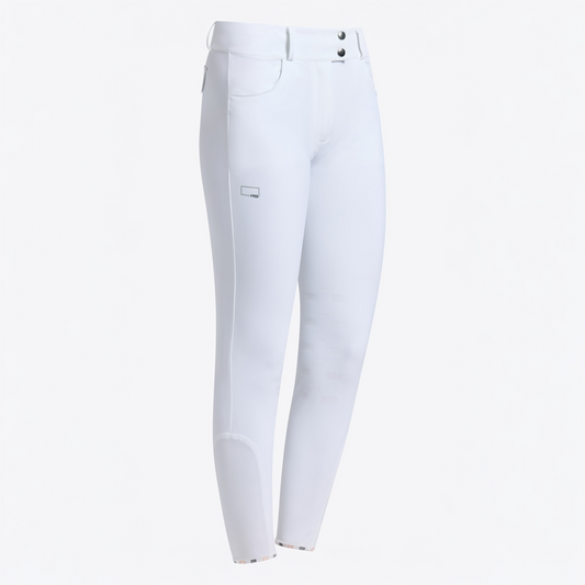 Rider’s Gene by Cavalleria Toscana High Waist with Pocket Breeches White