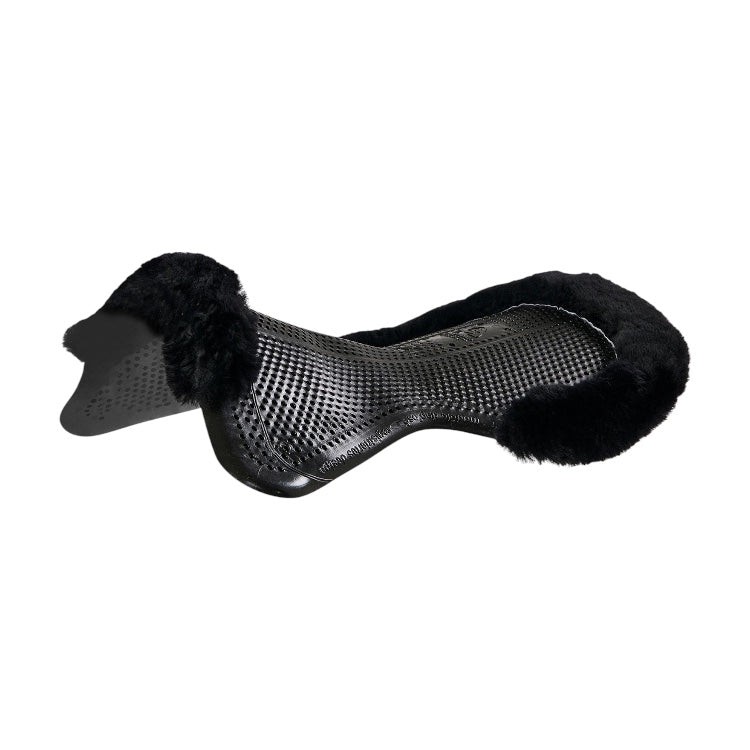 Acavallo Gel NS Flat with Classic Design and 1/2 Cut-Out Sheepskin