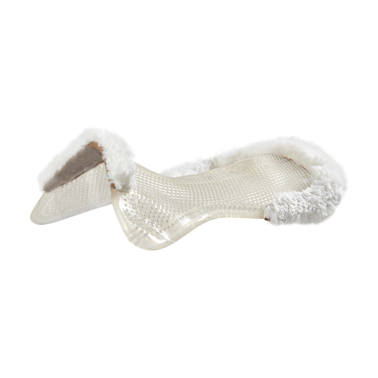 Acavallo Gel NS Flat with Classic Design and 1/2 Cut-Out Sheepskin