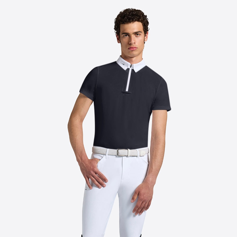 Rider’s Gene by Cavalleria Toscana Men’s Short Sleeve Competition Shirt
