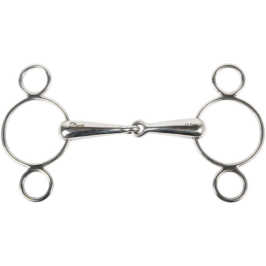 Harry’s Horse Dutch Gag Jointed Mouthpiece 2 Rings 21mm