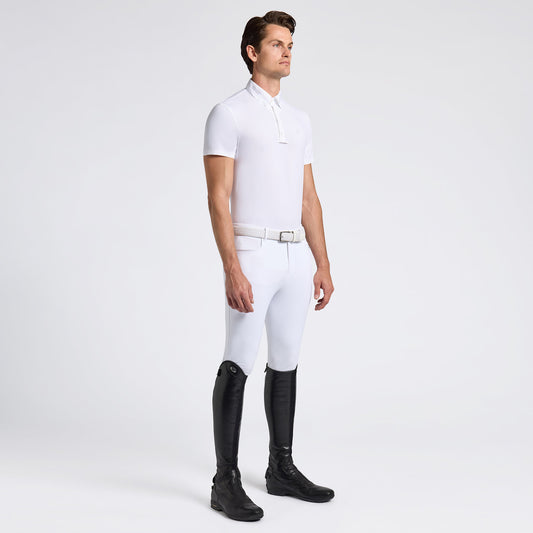 Cavalleria Toscana Men's Competition Shirt with Logo