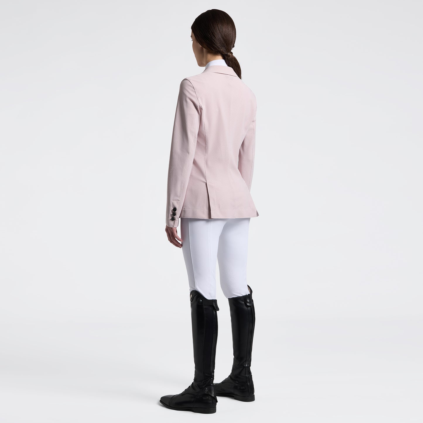 Cavalleria Toscana Women's perforated Raw Cut Jacket