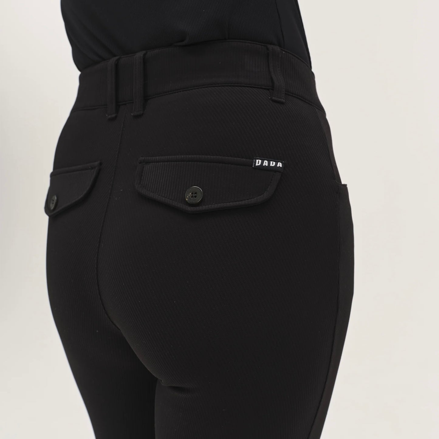 Dada Sport SS26 Sagaro - 80’s Riding Breeches Black