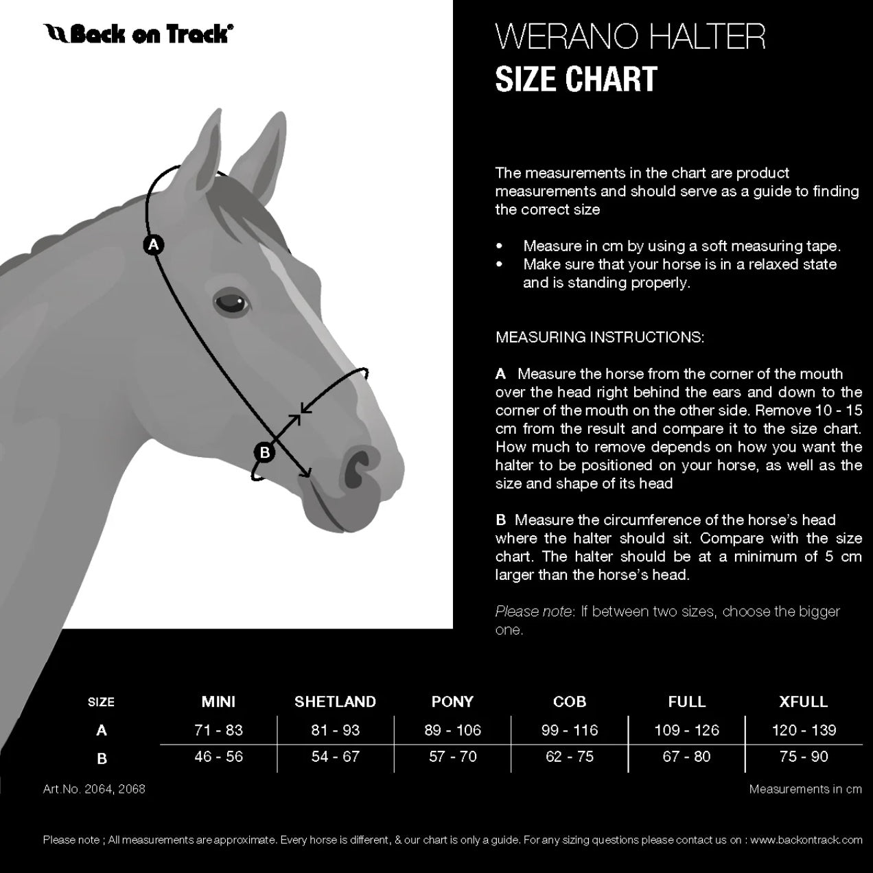 Back on Track Werano Halter