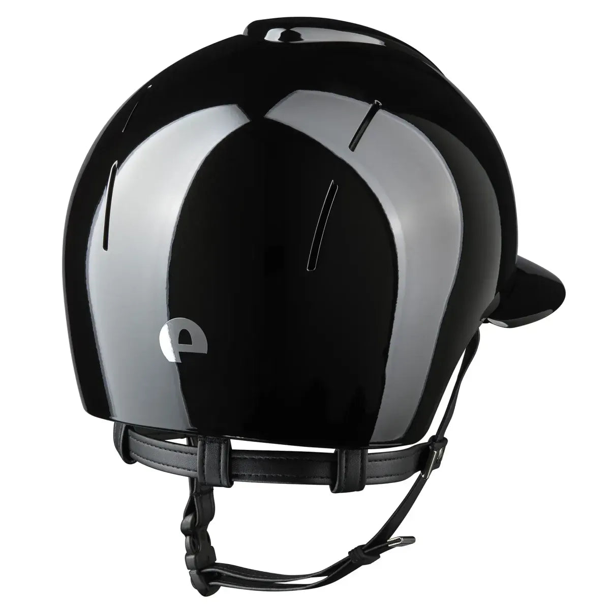 KEP Smart Nova Riding Helmet / Polish Black / Polo Visor