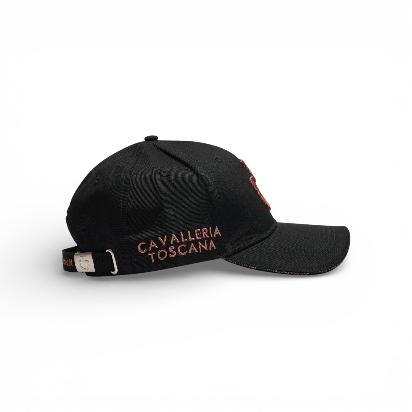 Cavalleria Toscana Cotton baseball cap with an embroidered logo