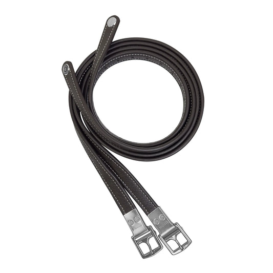 Prestige Italia 3A117 Ergoride anti-stretch stirrup leathers