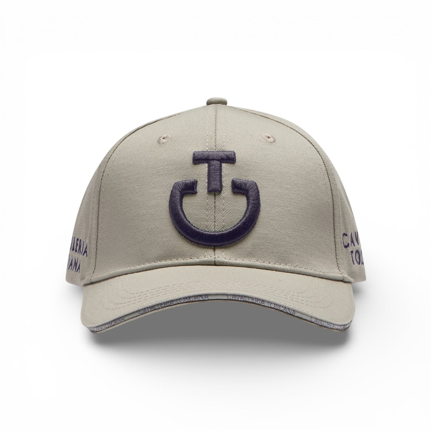 Cavalleria Toscana Cotton baseball cap with an embroidered logo