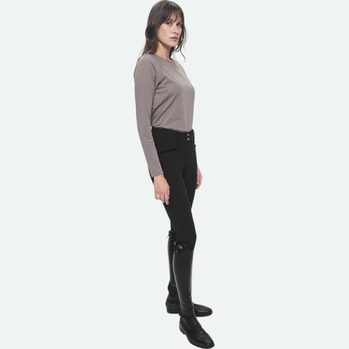 Dada Sport SS25 Giovani Grip Riding Pants Black