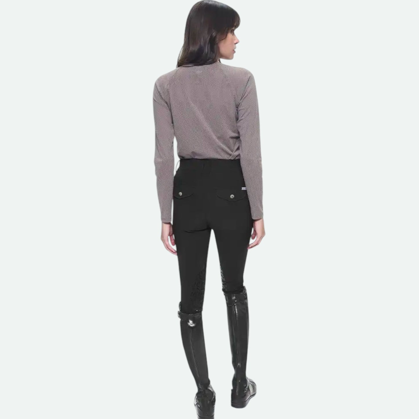 Dada Sport SS25 Giovani Grip Riding Pants Black