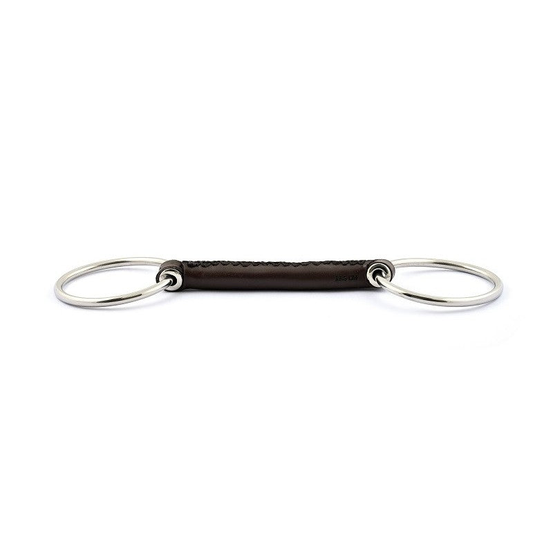 Jump'In Loose ring flat leather bit
