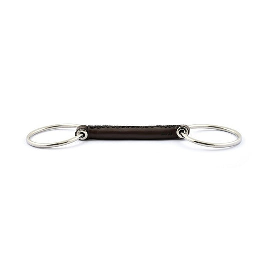 Jump'In Loose ring flat leather bit