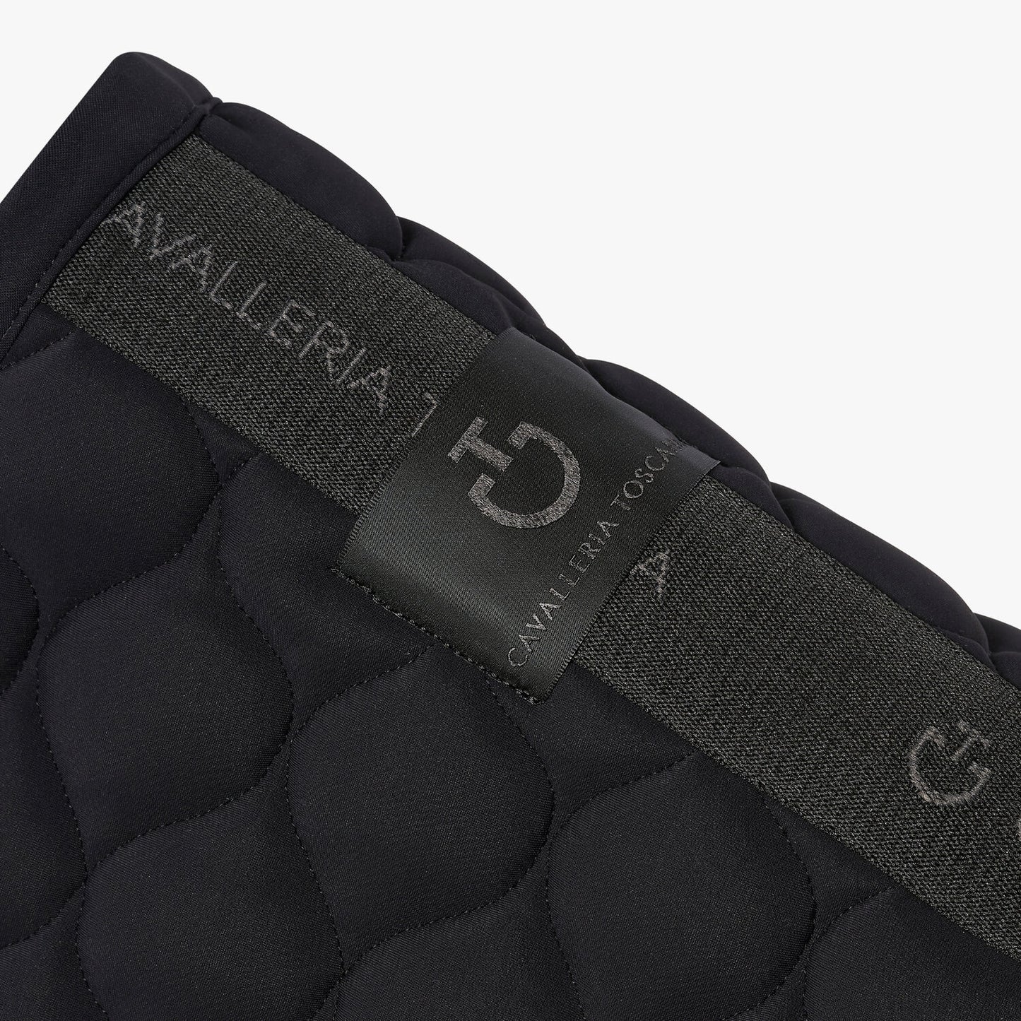 Cavalleria Toscana Jumping Saddle Pad with Circular Quilting