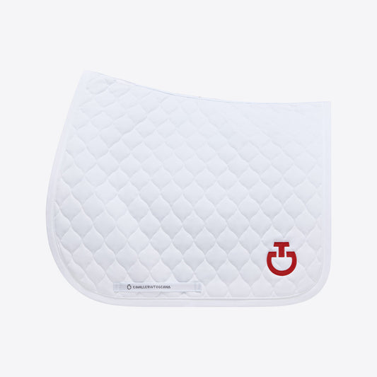 Cavalleria Toscana Dressage Saddle Pad with Circular Quilting