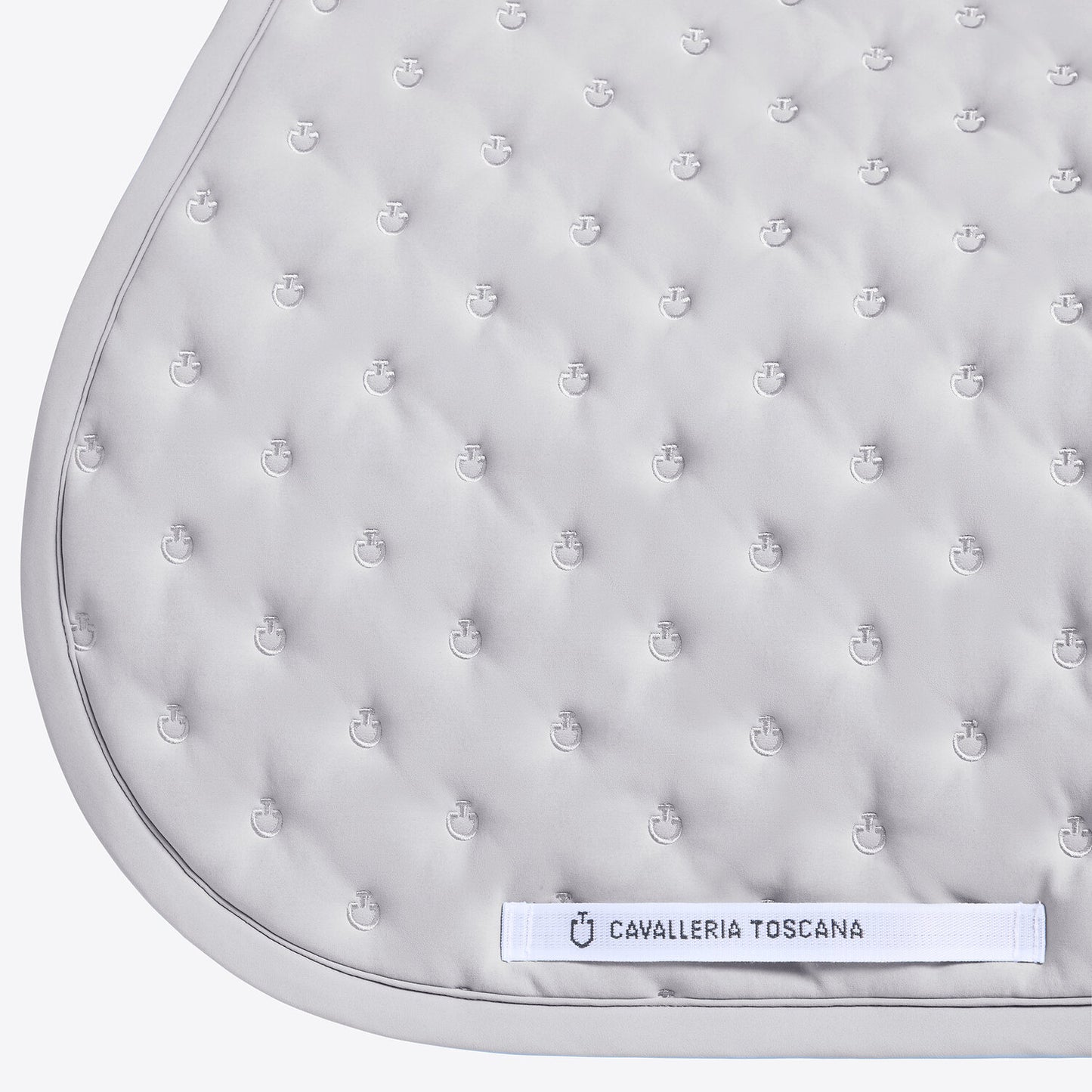 Cavalleria Toscana Jumping Saddle Pad with Quilted Design and Micro Logo