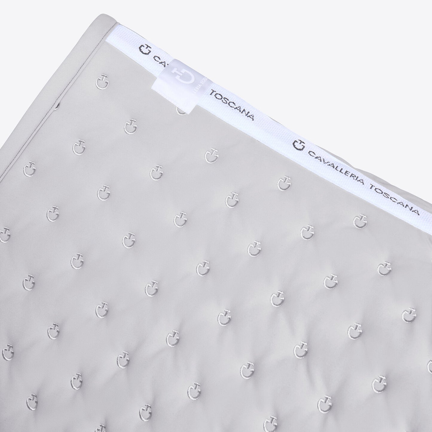 Cavalleria Toscana Jumping Saddle Pad with Quilted Design and Micro Logo