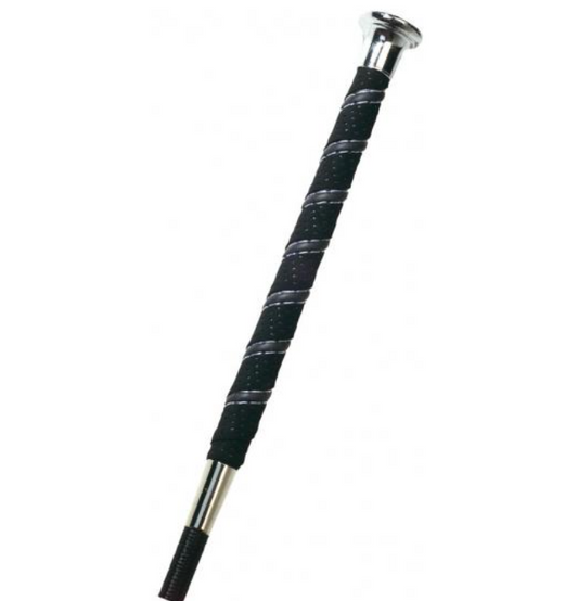Fleck Soft Leather handle jumping whip