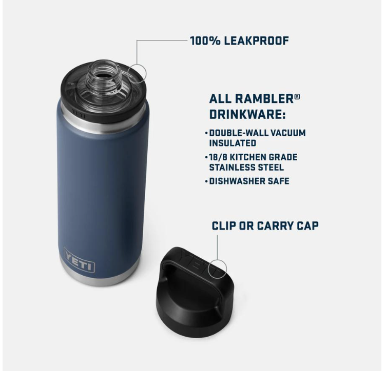 YETI RAMBLER® 26 OZ (796 ml) BOTTLE WITH CHUG CAP