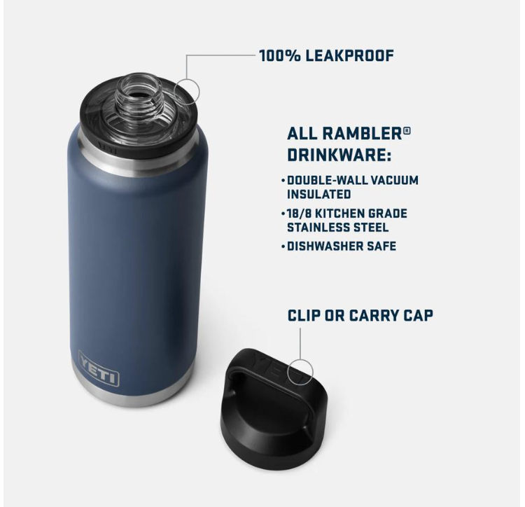 YETI RAMBLER® 36 OZ (1000 ml) BOTTLE WITH CHUG CAP