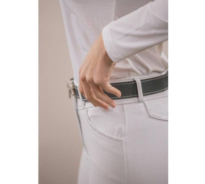 Penelope Seville Mesh Show Shirt White