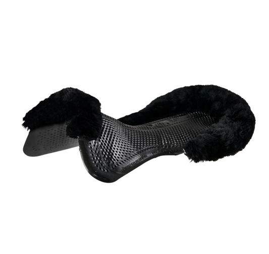 Acavallo Classic gel pad with cut out sheepskin